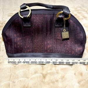 Harveys Original Seatbelt Bag Rare Brown Animal Print Satchel